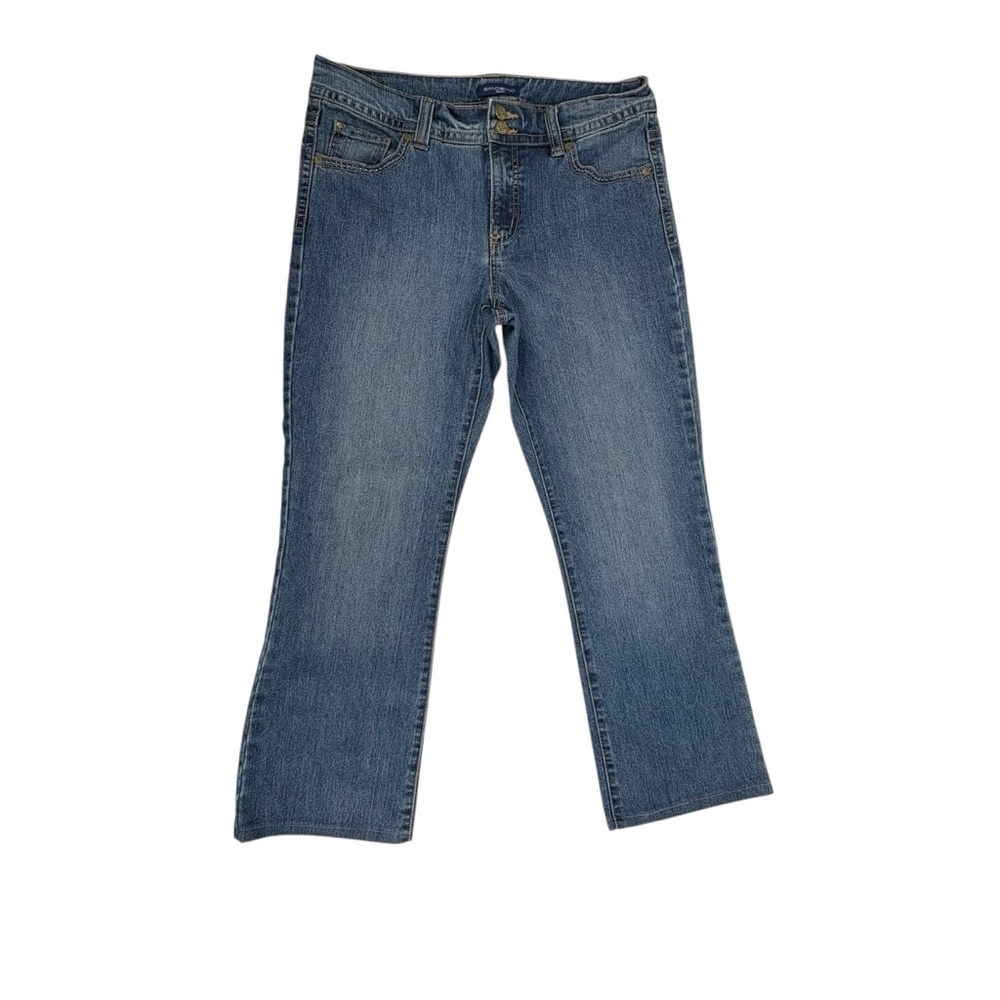 Bandolino‎ Embellished Sydney Straight Leg Jeans Womens Sz 10 X 28" L